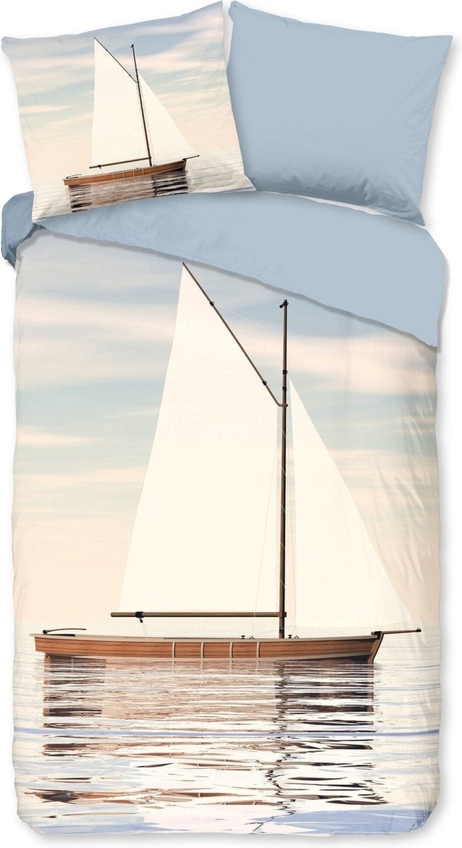 Dekbedovertrek Zeilboot - katoen