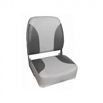 Budget bootstoel - inklapbaar - grijs met antraciet