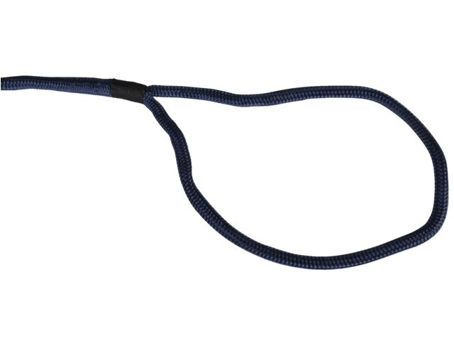 Landvast met polyester mantel en PP kern - zwart