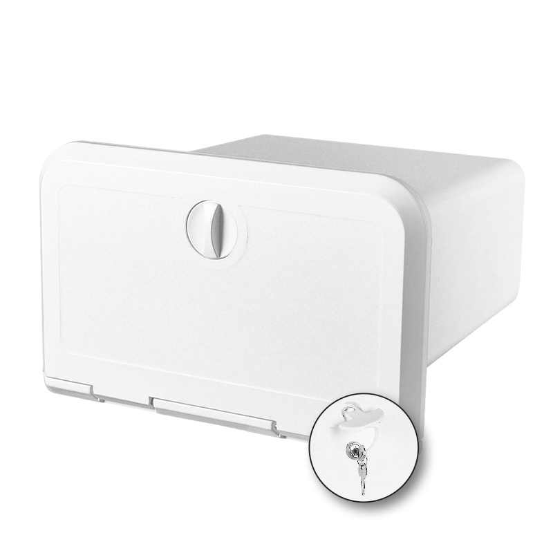 Opbergluiken voor VHF/RadioCD - 180x285x255 mm - Wit