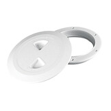 Rond inspectieluik met drukvergrendeling - Wit