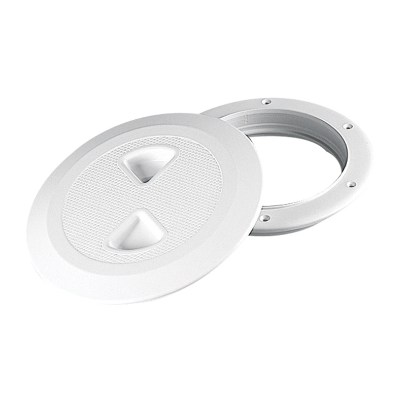 Rond inspectieluik met drukvergrendeling - Wit