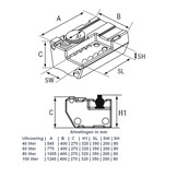 Blizzard afvalwatertank met 12V Pomp & Sensor