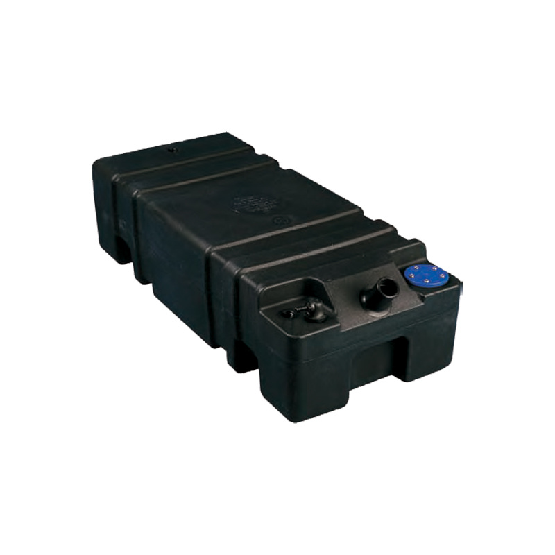 Sogliola brandstoftank - zonder dop - 45° gekantelde uitlaat