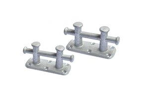 Dubbele gegalvaniseerd kruis bolders - hoogte 101 - 127 mm