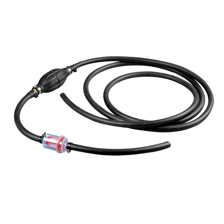 Brandstof pompbal met 3 meter brandstofslang en filter