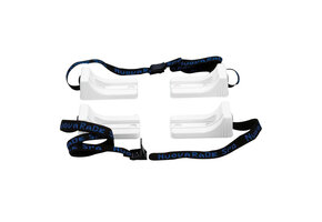 Universele beugel met beugelriemen voor tanks en reddingsvlotten