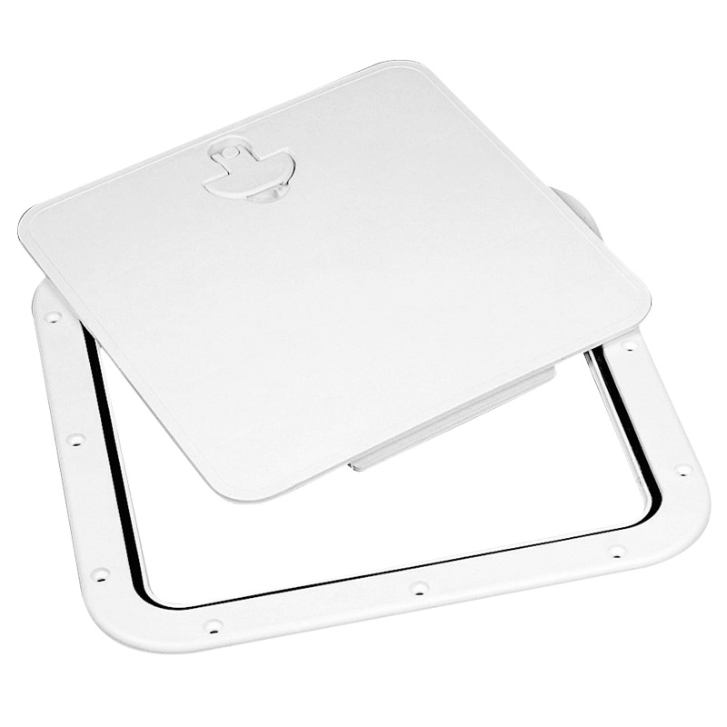 Inspectieluik met afneembare deksel - 380x380 mm - Wit