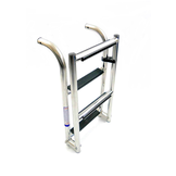 RVS zwemtrap - inklapbaar - 4 treden