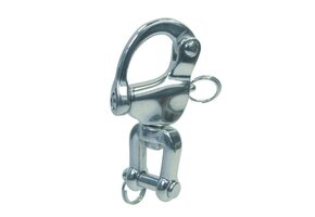 Snapsluiting met gaffel RVS A4-AISI316