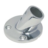 Relingvoet 60 graden ronde voet RVS