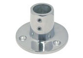 Relingvoet 90 gr. ronde voet RVS