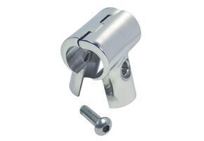 Railingbeslag T-stuk scharnierbaar RVS