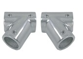 Railingbeslag T-stuk 60 gr. RVS