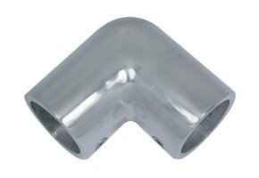 Railingbeslag Elleboog 90 gr. RVS