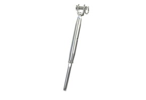 Spanschroef wantspanner met gaffel en terminal RVS