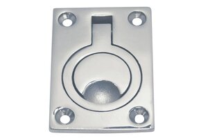 RVS Luikring 63x44 mm