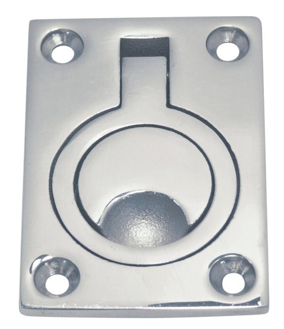 RVS Luikring 63x44 mm