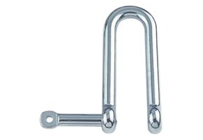 RVS D-sluiting lang met onverliesbare pin