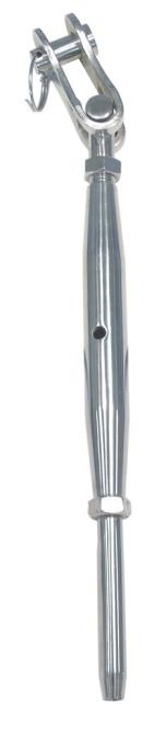 Spanschroef wantspanner met toggle en terminal RVS