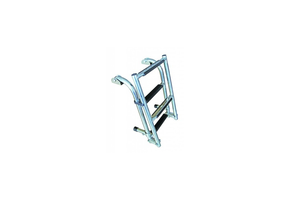 RVS zwemtrap - inklapbaar - 5 treden