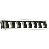Motorruimte ventilatieroosters van RVS