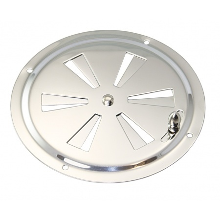 Ronde RVS ventilatieroosters, type Butterfly