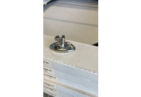 RVS demontabele dekplaat voor vastzetten biminitop