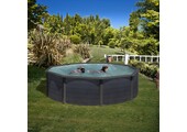 Zwembad kea - stalenwand - rond 460x120 cm