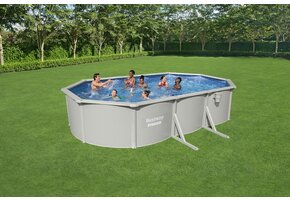 Hydrium stalenwand zwembad - ovaal 610x366x122 cm