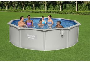 Hydrium stalenwand zwembad - rond 457x122 cm