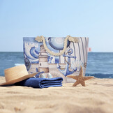 Strandtas HIP Aldiana blauw