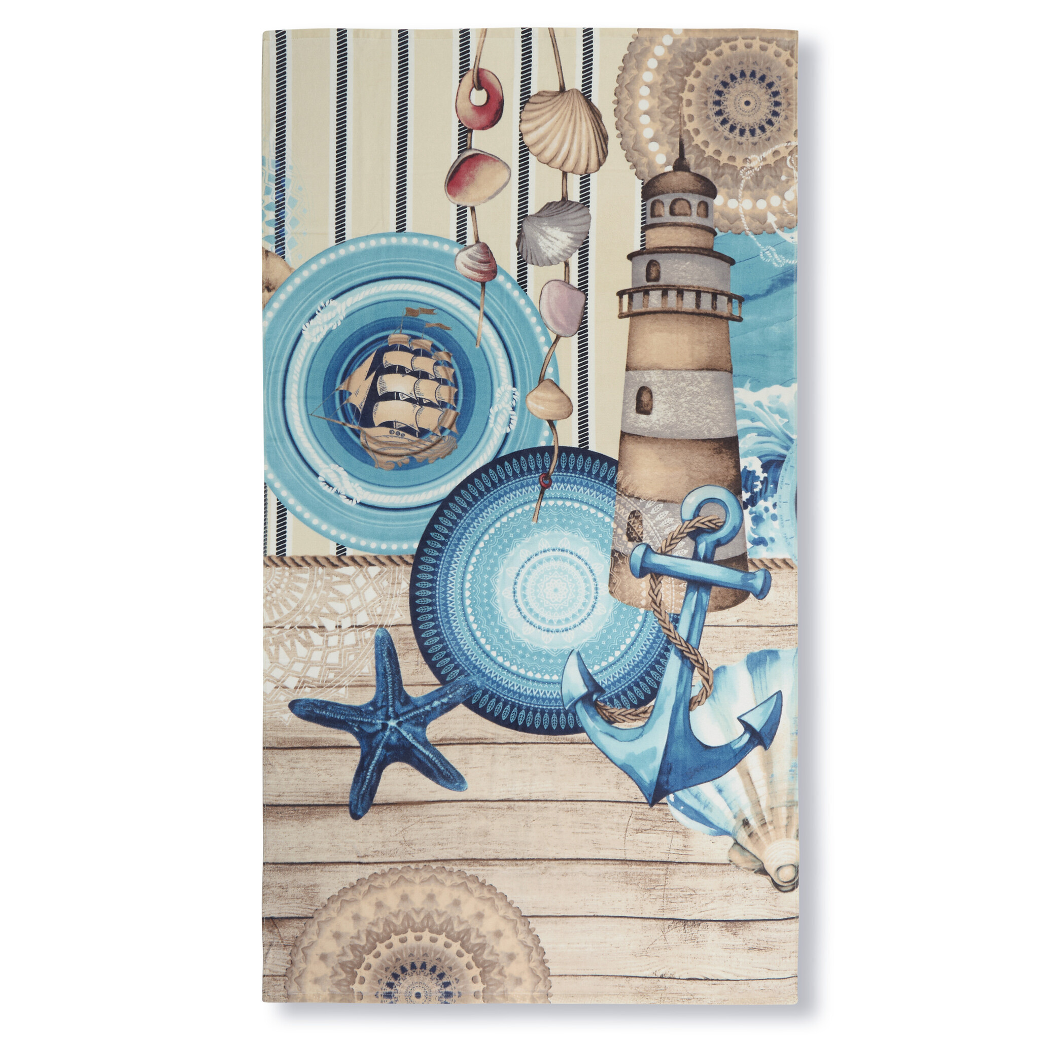 Strandlaken Aldiana - 100x180 cm - 100% velours