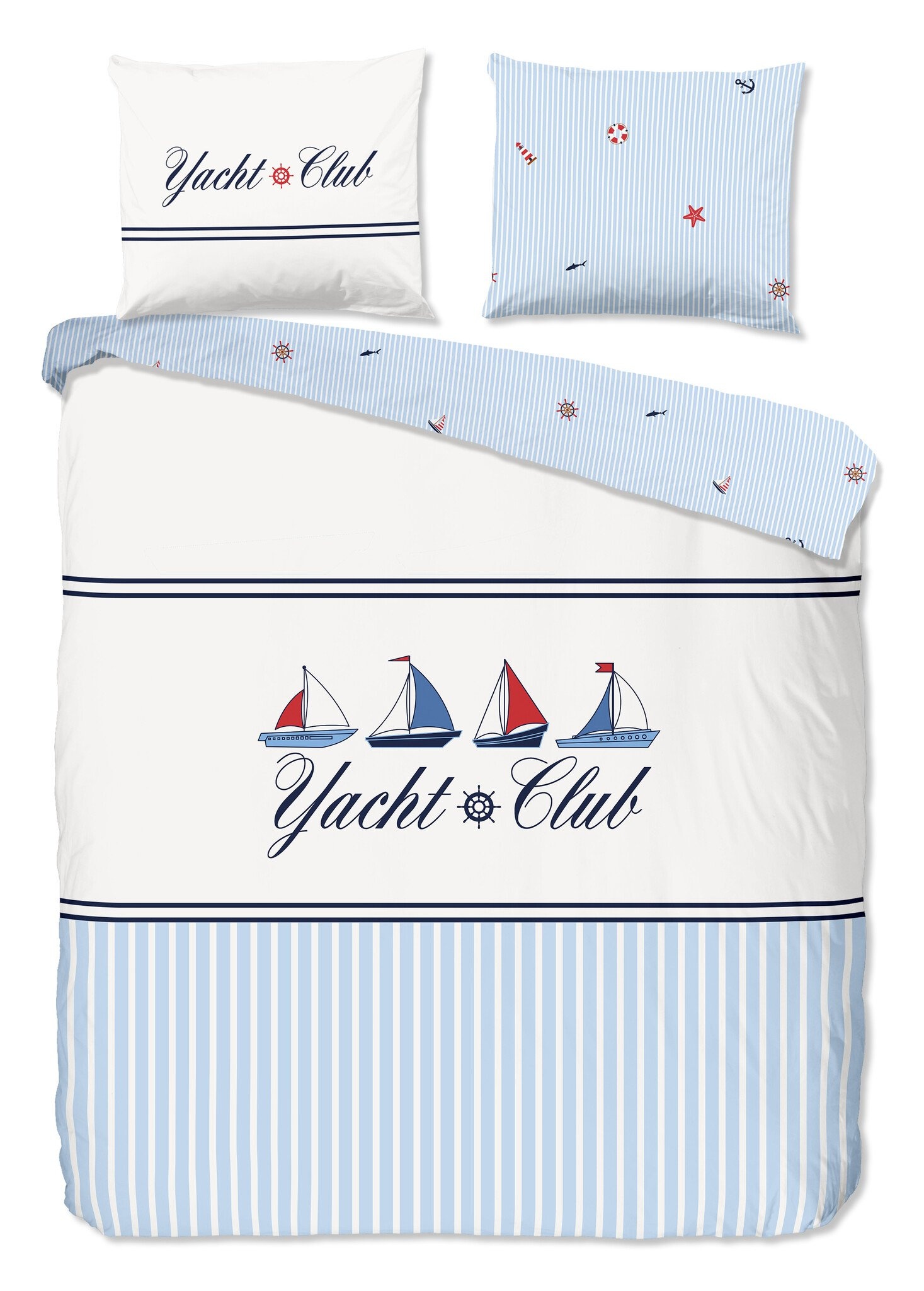 Dekbedovertrek Yachtclub Blue - katoen