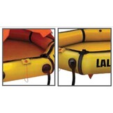 Lichtgewicht reddingsvlot voor de pleziervaart - zonder tent