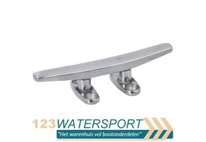 RVS boot kikkers vlak / breed