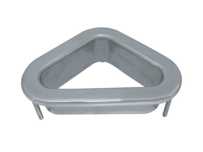 Doorvoer - voor ankerketting & -lijn - RVS - driehoekig