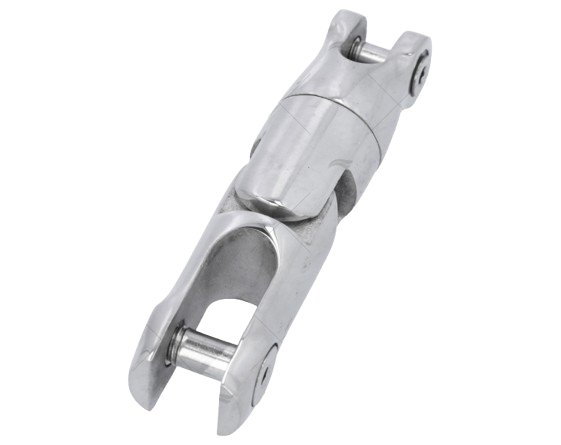 Ankerketting verbinder met dubbele wartel - RVS