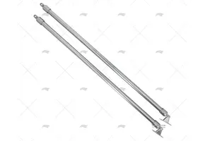 RVS steunpalen biminitop (set van 2st.)