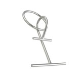 Verplaatsbare meeneem aanlegring met oog - RVS A4-AISI316