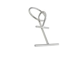 Verplaatsbare meeneem aanlegring met oog - RVS A4-AISI316