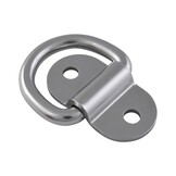 RVS grondplaat met klapbaar oog - RVS A4-AISI316