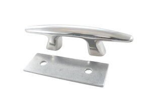 RVS kikker met binnendraad en aluminium contraplaat - Roestvrij staal A4 - AISI 316