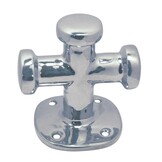 RVS Kruisbolder voor op uw boot of steiger - RVS A4-AISI 316