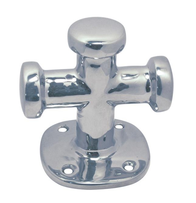 RVS Kruisbolder voor op uw boot of steiger - RVS A4-AISI 316