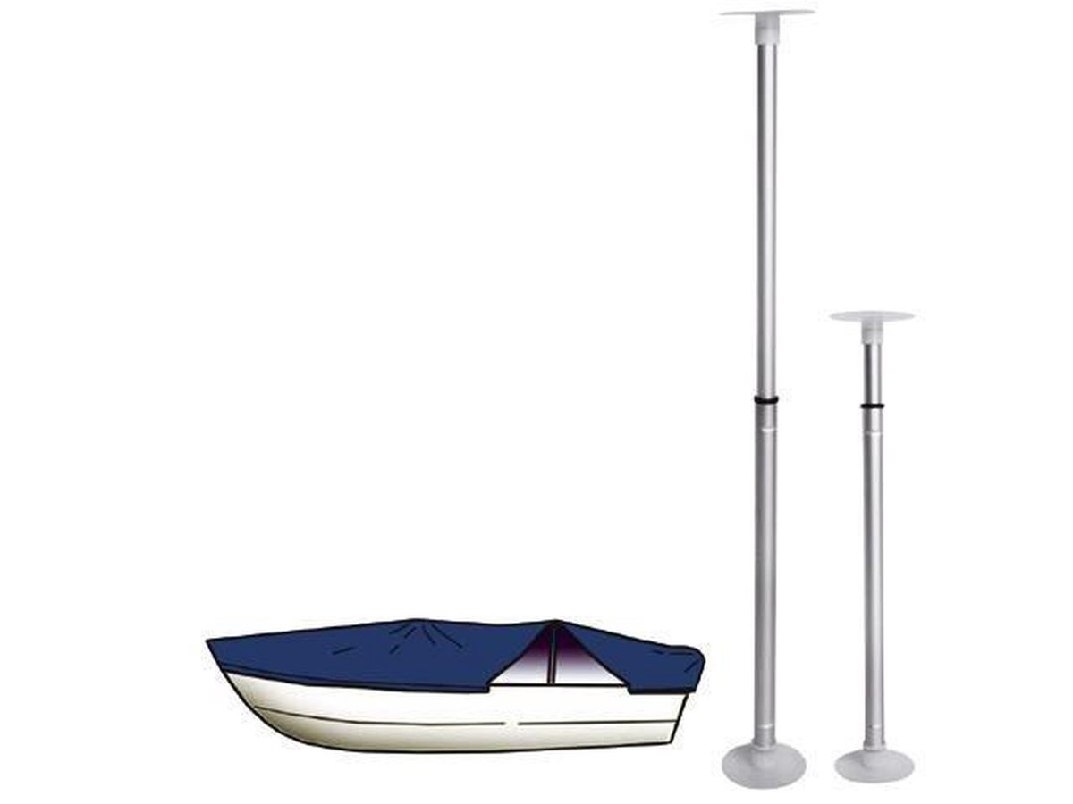 Telescopisch buiskap/dektent ondersteuning