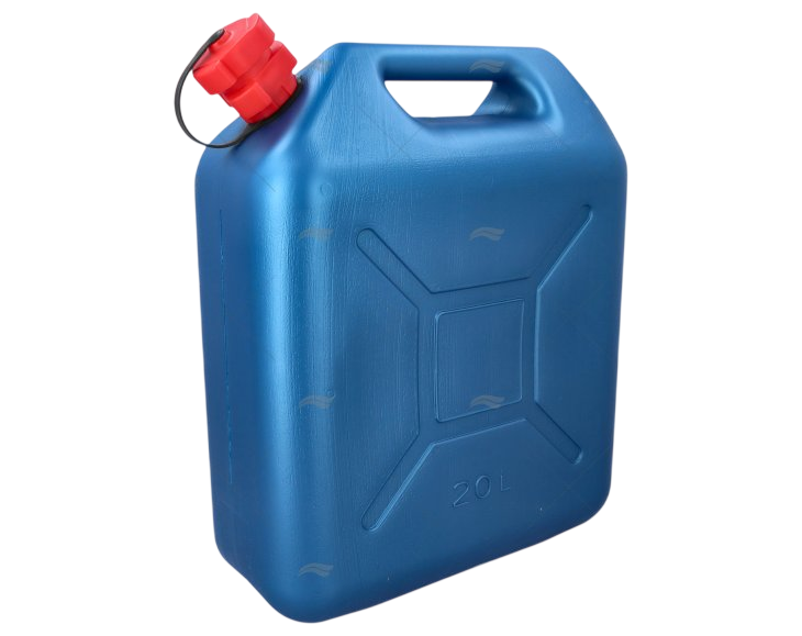 Brandstof jerrycan met schenktuit