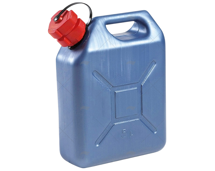 Brandstof jerrycan met schenktuit