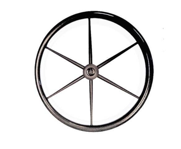 RVS boot stuur - Ghost Carbon - 6 spaken