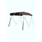Biminitop | RVS 4-boogs | Breedte 283 <> 300 cm - Hoogte 117 cm